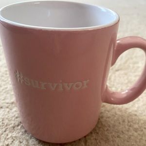 Breast Cancer Awareness #Survivor Coffee Cup